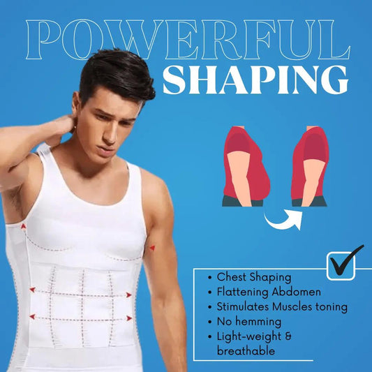 Men's Vest Slimming Body Shaper - Martifyy